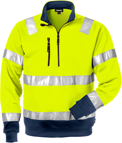 Fristads High vis college lyhyt vetoketju lk 3 728 SHV