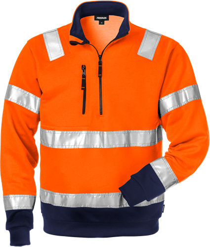 Fristads High vis college lyhyt vetoketju lk 3 728 SHV