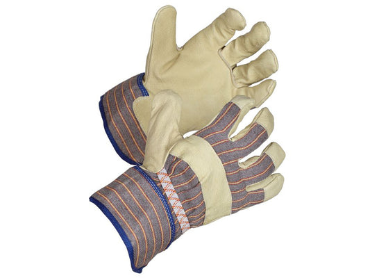 1012 Hand1A Wp-301-Cf Nahkainen talvikäsine (vuorillinen), myydään nipuissa