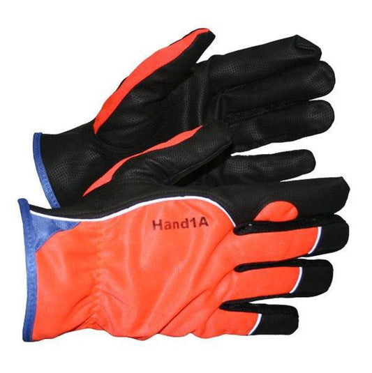 10532 Hand1A Visi-Sport Pinnoitettu talvikäsine (vuorillinen), myydään nipuissa