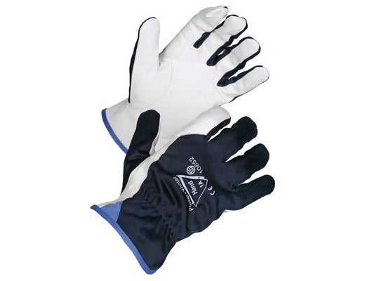 10652 Hand1A Pointer nahkainen talvikäsine (vuorillinen), myydään nipuissa