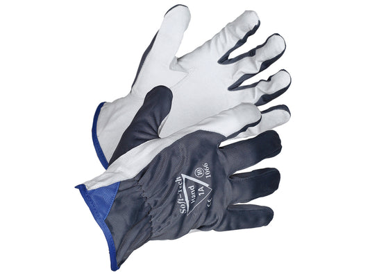 1066T  Hand1A Soft-tech Nahkakäsine (vuoriton), myydään nipuissa