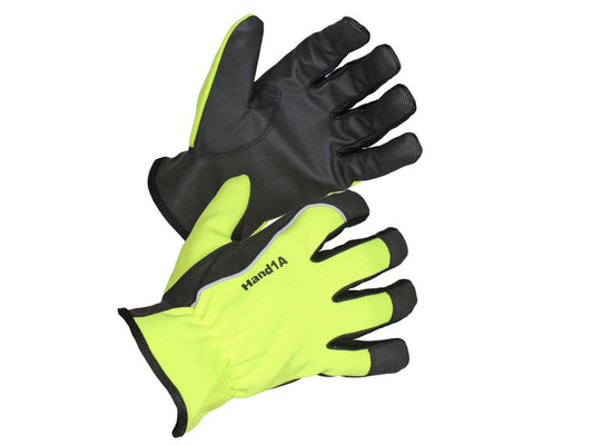 10732 Hand1A Visi-Sport Pinnoitettu talvikäsine (vuorillinen), myydään nipuissa