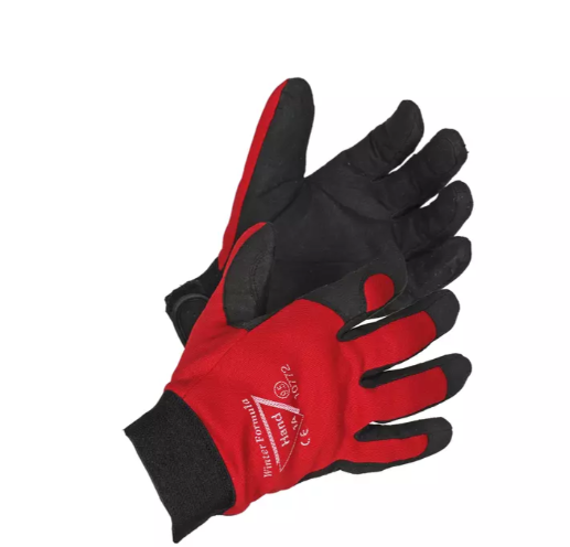 10772 Hand1A Macrolite nahkainen talvikäsine (vuorillinen), myydään nipuissa