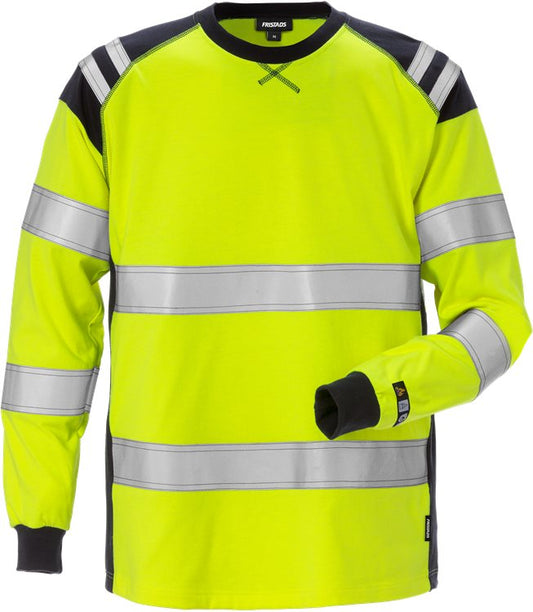 Fristads Flamestat high vis pitkähihainen t-paita lk 3 7077 TFLH