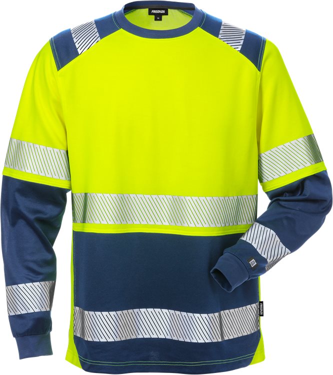 Fristads High vis pitkähihainen t-paita lk 2 7457 THV