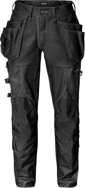 Fristads Rakentajan stretch housut naisten 2605 FASG