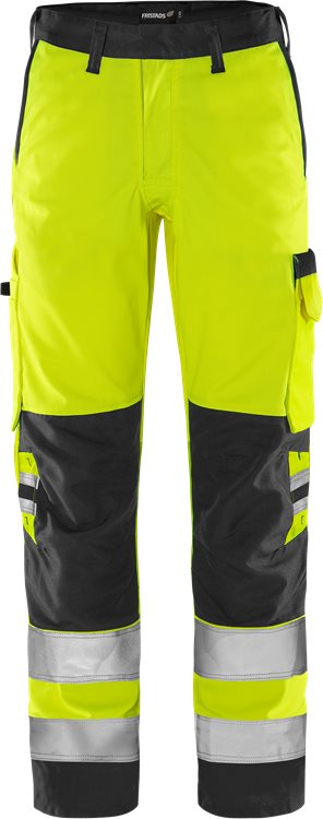 Fristads High vis Green housut LK 2 2651 GPLU