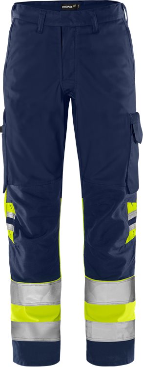 Fristads High vis Green housut LK 1 2649 GPLU