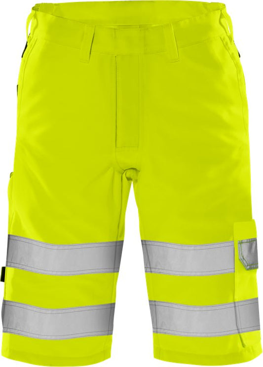 Fristads High vis Green shortsit lk 2 2650 GPLU