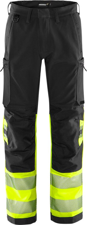 Fristads High vis Green stretch housut lk 1 2647 GSTP