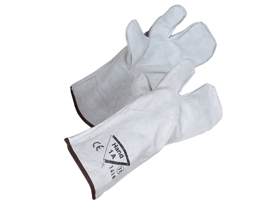 1410 Hand1A Kolmisormi Hitsaajankäsine (vuorillinen), myydään nipuissa