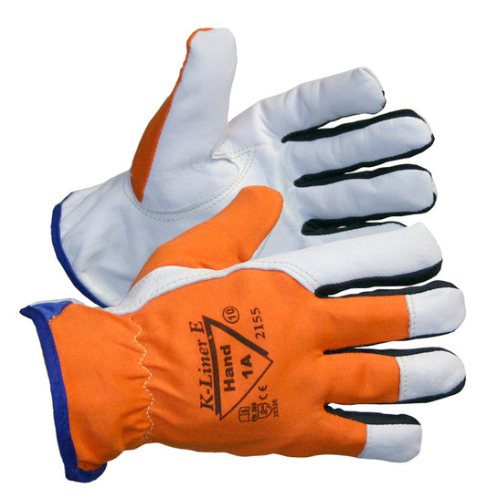 2155 Hand1A K-Liner E Nahkainen viillonsuojakäsine, myydään nipuissa
