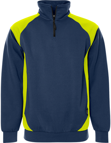 Fristads Collegepaita lyhyt vetoketju 7048 GSM