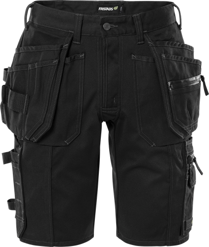 Fristads Green rakentajan stretch shortsit 2532 GCYD