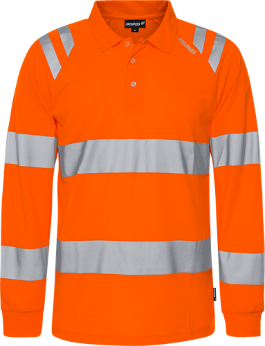 Fristads High vis pitkähihainen pikeepaita lk 3 7864 GPST