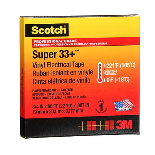 3M Scotch® Vinyylisähköteippi Super 33+
