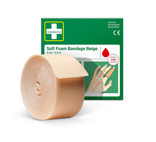 Cederroth Soft laastari Beige    6 cm x 4,5 m
