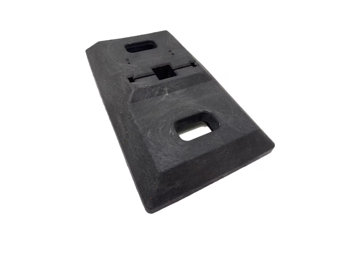 Litteä sulkupylväsjalusta