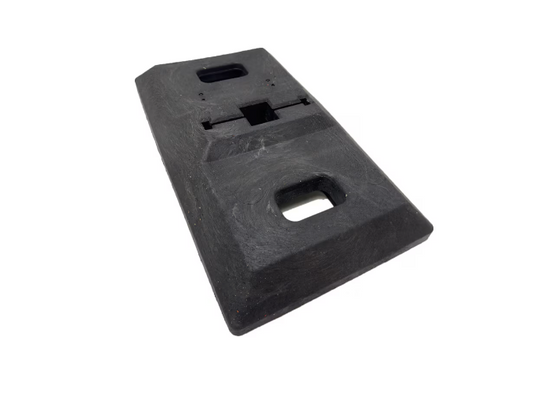 Litteä sulkupylväsjalusta