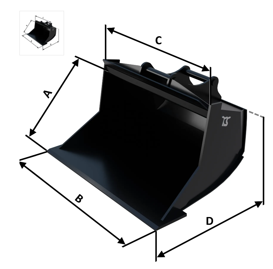 Turasteel Luiskakauha tilt 140 S50