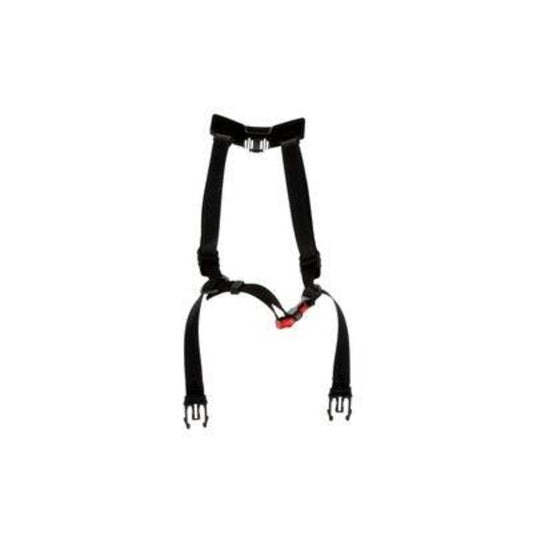 3M 4-pisteleukahihna varustettuna muovisoljella SecureFit  -suojakypäriin X5500NV ja X5500V