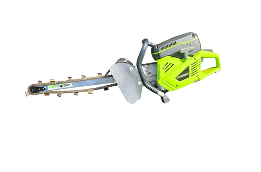 GeoRipper® Maasaha 2-tahtimoottorilla, max. kaivuusyvyys 500 mm