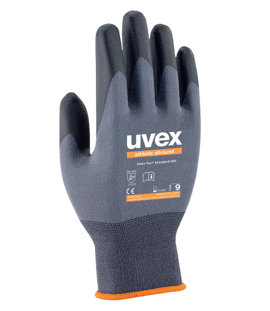 Työkäsine Uvex Athletic Allround, myydään 10kpl nipuissa