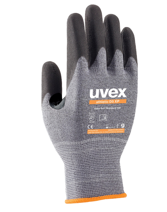 Viiltosuojakäsine Uvex Athletic D5 XP, myydään 10kpl nipuissa