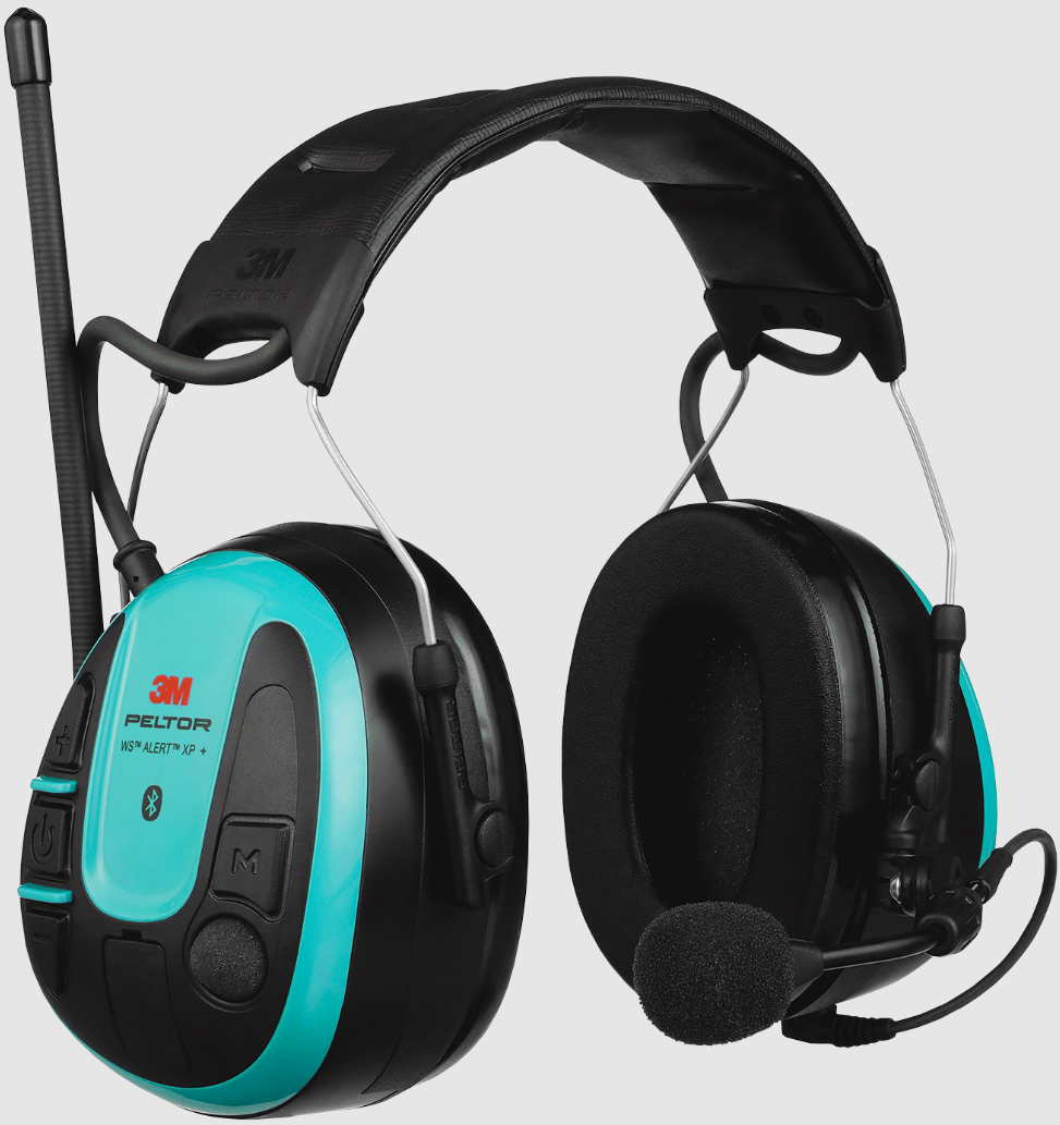 Kupukuulosuojain 3M Peltor WS Alert XP+ päälakisanka