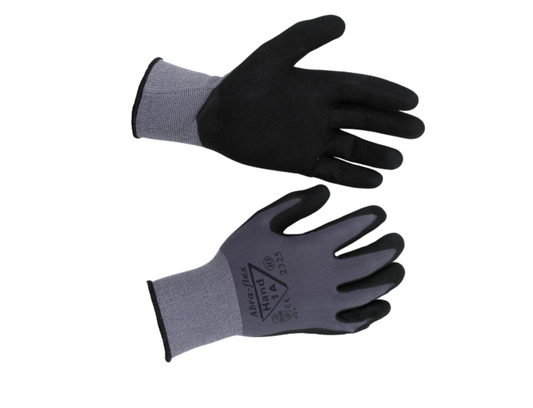 2325 Abra-Flex ohut pinnoitettu käsine, myydään nipuissa