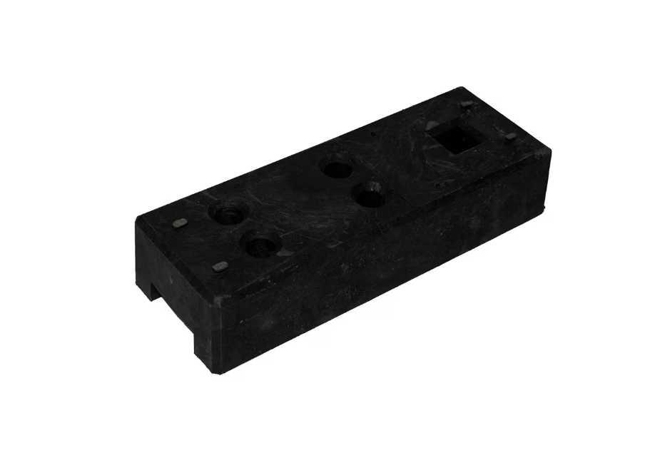 Työmaa-aidan jalusta 25 kg | Valmistettu kierrätysmuovista