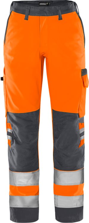 Fristads High vis Green housut naisten LK 2 2642 GPLU