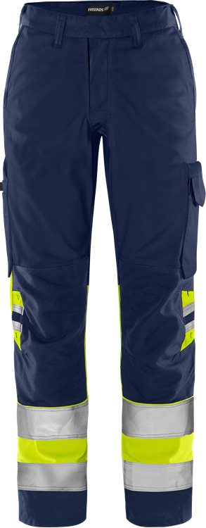 Fristads High vis Green housut naisten LK 1 2652 GPLU