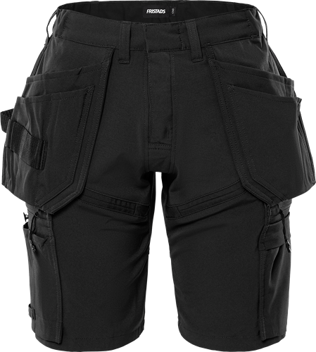 Fristads Rakentajan stretch shortsit naisten 2601 GLWS