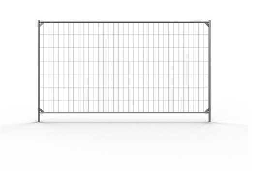 Työmaa-aita suorilla vahvistetuilla kulmilla,sinkitty "Cloud Pro" 3,5m x 2m