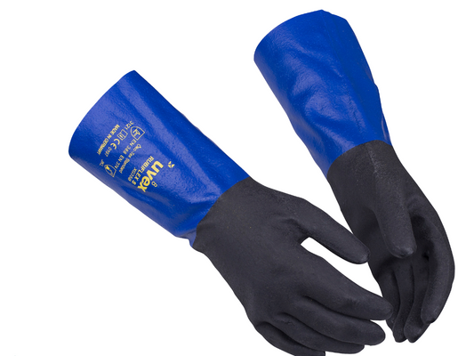 Kemikaalisuojakäsine Uvex HexArmor® rubiflex  S XG35B, myydään 10kpl nipuissa!