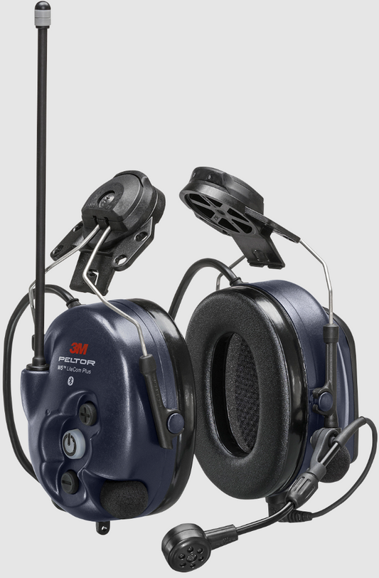 Radiokuulonsuojain 3M Peltor WS LiteCom Plus 446 MHz kypäräkiinnityksellä