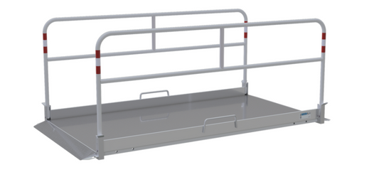 Alumiininen kaivantosilta 1,3m x 2,3m Hinta alkaen: 2 130,00€