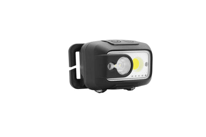 Ladattava HZ otsalamppu T801, 480 lumen, sytytys/sammutus liikesensorilla